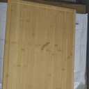 Kikcoin 30”×20” Bamboo Cutting Boards for Kitchen, Heavy Duty Wooden Cutting Boards, Healthy Extra Large Chopping Boards with Deep Juice Groove and Handle, Oversized Stove Top Cover, Natural