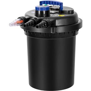 SunSun CPF-250 Pond Filter with 11W UV Clarifier – Bio Pressure Filtration for Ponds up to 2600 Gallons, Algae Control & Water Clarity