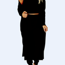 KIRUNDO 2 Piece Lounge Sets for Women Airplane Travel Outfits 2025 Fall Cardigan Sleeveless Pants Sets Matching Clothing M