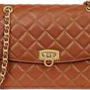 Quilted purses for Women Shoulder Purse with Gold Chain Small Crossbody Bags for Women