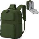 MILADA Expandable Travel Backpack 28L to 39L, TSA-Approved Carry On Backpack with 17 Inch Laptop Compartment, School Business Work Backpack for Men & Women, Green