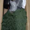 2 Pack 3FT Artificial Norfolk Pine Tree with Pot - UV Protection Faux Tree Fake Plants with PE Branch for Indoor Outdoor Home Front Porch Christmas Decor