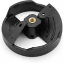 6 Inch Ice Auger Nylon Base - Heavy-Duty Wear-Resistant Corrosion-Proof Ice Fishing Accessory