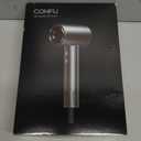 CONFU Hair Dryer, 110000 RPM Fast Drying Blow Dryer with Magnetic Diffuser and Concentrator, Professional Lightweight Ionic Hair Dryer for Women and Men (White)