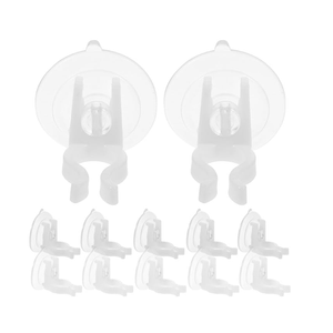 Window Candle Clip with Suction Cup LED Electronic Candle Light Accessory Great for Small Windows and Holiday Candles