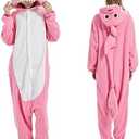 MAJ&COS Animal Onesies Animal Pajamas Onesie Adult Cartoon Cosplay Christmas Costume For Women Men Size M