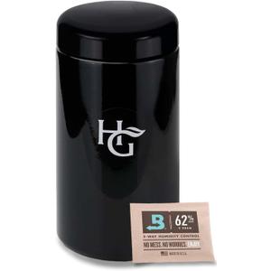 Herb Guard - 1 Oz Airtight Container and Smell Proof Jar (500 ml) 2 Way 62% Pack Keeps Goods Fresh for Months