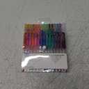 KINGART GLITTER Rollerball GEL PENS, 30 Sparkling Colors with Soft-Grip Comfort, XL Ink Cartridge - For Coloring, Doodling, Scrapbooking, Journaling and General Use, All Ages, 30 Pens