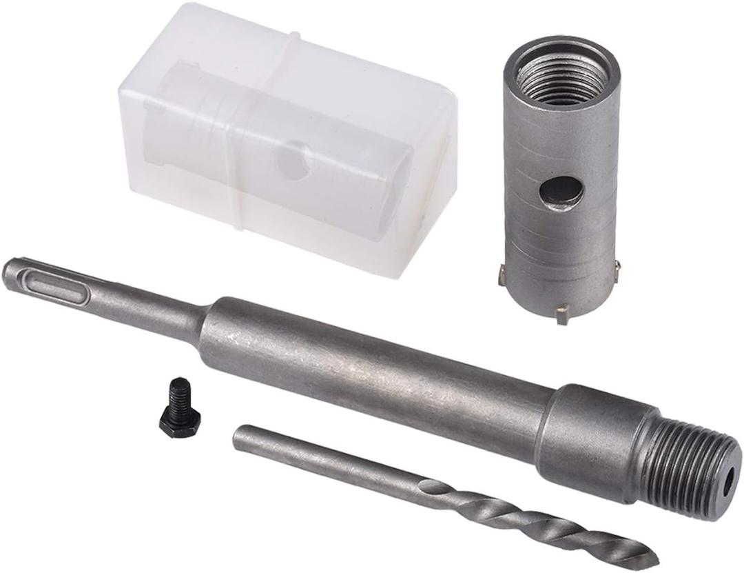 30mm SDS Plus Shank Hole Saw Cutter Concrete Cement Stone Wall Drill Bit
