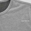 Mens Henley Shirts Short Sleeve Cotton Basic T-Shirts Classic Fashion Casual Shirt (Blue, L)