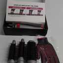 Hair Blow Dryer Brush, Salon Styler, Hot Air Hair Dryer and Volumizer Kit with Three Interchangeable Barrels | Replacement Parts Orderable (Gray Pink)