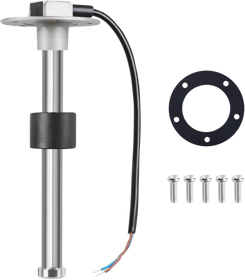 Boat Fuel Tank Sending Unit 240-33 ohms 10"(250mm) Fuel Sender Gauge Diesel Fuel Water Level Sensor