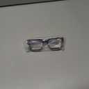 Blue Light Blocking Glasses,Anti Eyestrain & UV Protection,Square Frame Glasses for Women and Men