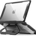 SUPCASE for MacBook Neo 13 Inch Case with Stand 2026 (Unicorn Beetle Pro), Model A3404 (A18 Pro Chip) Military-Grade Protection Heavy Duty Hard Shell Protective Cover for MacBook Neo 13", Black