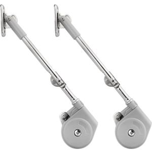 Lid Stay 105 Degree Open with Soft Close, Lid Support for Toy Box and Upward Top-Opening Flap Doors, Easy to InstallComes with Original Design Installation Card (Pack of 2)