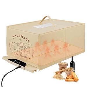 Bread Proofing Box with 85-200°F Temp Control & 12H Timer, Full-Surface Fast Heating Silicone Sourdough Warming Mat for Sourdough, Baking, Yogurt, Kombucha, and Daily Home Use(Medium)