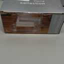 Clear Glass Butter Dish with Lid for Countertop, 6.5" Crystal Butter Dish with Cover, Covered Butter Tray for Refrigerator