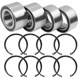 Front and Rear Wheel Bearings Compatible with Polaris 2010-2014 Ranger RZR 800/RZR S 800:2013-2016 Ranger 900 XP/Ranger 900 Crew Replaces 3514699 3514635 3585502 3514627 3514924 3514822 35150