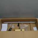 Picture Lights for Wall Battery Operated,24 Inch Wireless Rechargeable Art Lights for Pictures,3CCT Dimmable Retractable Painting Light with Remote & Timer,Glare-Free for Gallery Light,Gold