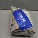 MIULEE 90 Inches Linen Textured Curtains for Bedroom 100% Blackout Thermal Insulated Natural Beige Grommet Room Darkening Curtains & Drapes Luxury Decor for Living Room Nursery 52 x 90 Inch (2 Panels)