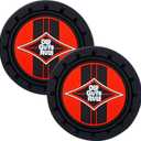 Plasticolor 001972 Old Guys Rule 2pc Auto Coasters