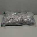 100% Cotton 73x49 Fitted Sheet, 18x30 2 Pillowcases, 94x148 Cotton Bedding Set, Gray