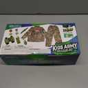 GIFTINBOX Army Costume for Boys, Kids Military Costumes with Military Vest, Soldier Boy Costume with Army Toy Accessories, Halloween Costumes for Boys Kids M( 6-8y Ht.45-50in )
