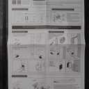 Asidrama 1 Pack Brushed Antique Brass Privacy Door Handles, Door Lever with Door Knobs Indoor for Bedroom or Bathroom, Heavy Duty Door Handles Interior with Locks for Left Right Sided Door 