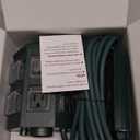 Flexora Outdoor Power Strip with 24-Hour Mechanical Timer, 25 FT Extension Cord Waterproof, 6 Grounded Outlets for Outdoor Christmas Decorations, ETL Listed (25 FT)