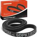 A-Premium Serpentine Belt 71.8 In Dual-Sided For Volvo XC90 2003-2006, S60 2002 2004-2008, XC70 2003, S80 1999-2000 2004-2006, C70 1999-2000 & BMW 740i 2011-2012, 740Li, X6 & Porsche 911, Gas Only