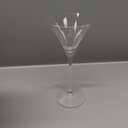 Martini Glasses Set of 4, 9 oz Crystal Cocktail Glasses, Hand Blown Crystal Martini Glasses for Espresso Martini, Cosmopolitan, Gimlet, Home Bar, Party, Martini Glassware Gift Set (Stem)