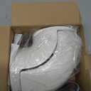 Holicfun Eave Mount for Ring Floodlight Cam Wired Plus/Pro, Ring Smart Lighting Floodlight Wired, Blink Wired Floodlight Camera, Wyze Floodlight Camera v2/Pro, and Roku Floodlight Camera - White