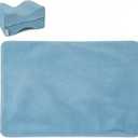 Knee Pillow Cover 10" x 8" x 6", Replacement Leg Pillow Case, Leg Pillow Cover Apply to Memory Foam Knee Pillow Case from Blue