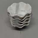Dipping Bowls Set of 6,Ceramic Dipping Sauce Bowls,Serving Snack Chip Bowl for Kitchen Home Party (6, White), 3.15 in