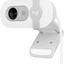 Logitech Brio 100 Full HD 1080p Webcam for Meetings, Streaming, Desktop, Laptop, PC  Builtin Mic, Shutter, Works with Zoom, Microsoft Teams, Nintendo Switch 2’s new GameChat ModeOff White