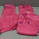 Girls Pink Costume 6Pcs Cowgirl Movie Cosplay Kids Disco Outfits Set Halloween Birthday Party Dress up (11-12Y/160)