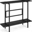 Heavy Duty Plant Stand Outdoor Indoor, Large Metal 48" L x 10" W x 38"H