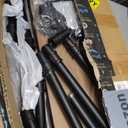 Pipe Industrial Shelves, Wall Mounted Wood Metal Ladder Rustic Bookshelf (Weathered Brown, 6 Tier - 10" D x 30" W x 82.5" H)