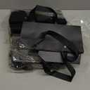 Orchidleaf 24 Pcs Basket for Gifts Empty DIY Bulk Empty Gift Basket 6.5 x 9.8 Inch Kraft Empty Gifts Baskets to Fill with Handles for Party, Weddings, Thanksgiving, Graduation Season (Black)