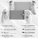 arVin USB C Mobile Gaming Controller for iPad/Tablet(Within 6.7-11 in) USB-C Gamepad with Hall Joysticks/Hall Trigger/Turbo/Back keys, Remote Play for PS5/PS4/Xbox/PC Consoles, Cloud Game, Emulator