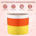 Abbylike 7 Pcs Halloween Dog Toys Set Candy Corn Rope Basket Puppy Toy Bundle with Squeaky Pumpkin Dog Chew Toy and Rubber Ball Fun Teeth Cleaning & Interactive Play for Small Medium Dogs