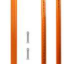 2 Pack House Jack Post for Leveling, 48"-96" Adjustable House Floor Jacks