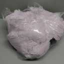 Fluffy Stuffed Animal Storage Bean Bag Chair Cover (No Filler), Faux Fur Comfy Bean Bag Cover for Organizing Plush Toys or Textile, for Adults Teens Kids Girls,purple