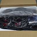 Nilight Taillight Assembly Compatible with 1999 2000 2001 2002 2003 2004 2005 2006 2007 Chevy Silverado 1500 2500 3500 99-02 GMC Sierra Rear Lamp Replacement with Classic Body OE Style (Smoke Lens)