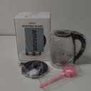 AZEUS Fast Boil Electric Water Kettle, 1.8L Large Capacity with Auto Shut-Off and Boil-Dry Protection, BPA-Free Borosilicate Glass &Stainless Steel (1.9 Quarts)