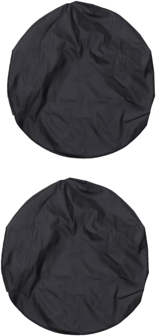 2pcs Tire Covers for Cars and Rvs Wheel Protector Equipment Heavy Duty Material Easy Installation Fits Wheels Diameter