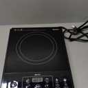 Mueller RapidTherm Portable Induction Cooktop, 1800W Hot Plate Electric Stove Top Burner. 8 Temp Levels, Auto-Off & Pot Detection, LED Display, Child Lock, 4 Programs, Burners for Cooking