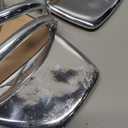 Mostrin Womens Sandals Strappy Heels for Women Lace Up Square Open Toe Heels Tie Up High Heeled Sandals for Prom, Party, Daily Wear (10.5, Silver)