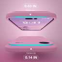 Magnetic for iPhone Air Case, Compatible with MagSafe, [Full Camera Protection][Screen Protector] Silicone Shockproof Protective Phone Case for iPhone 17 Air 6.5", Blackcurrant