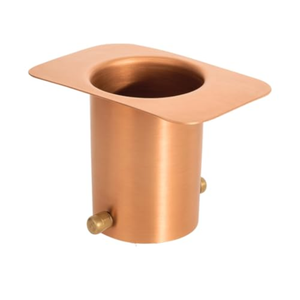Monarch Rain Chains Pure Copper Gutter Adapter for Rain Chain Installation